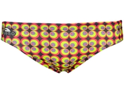 Slips para Homem TURBO Flower 70 Branco para Natação (XL)