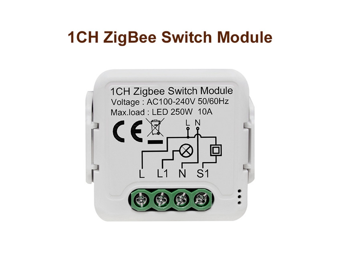 Módulo de Interruptor de Luz Tuya Zigbee 3.0