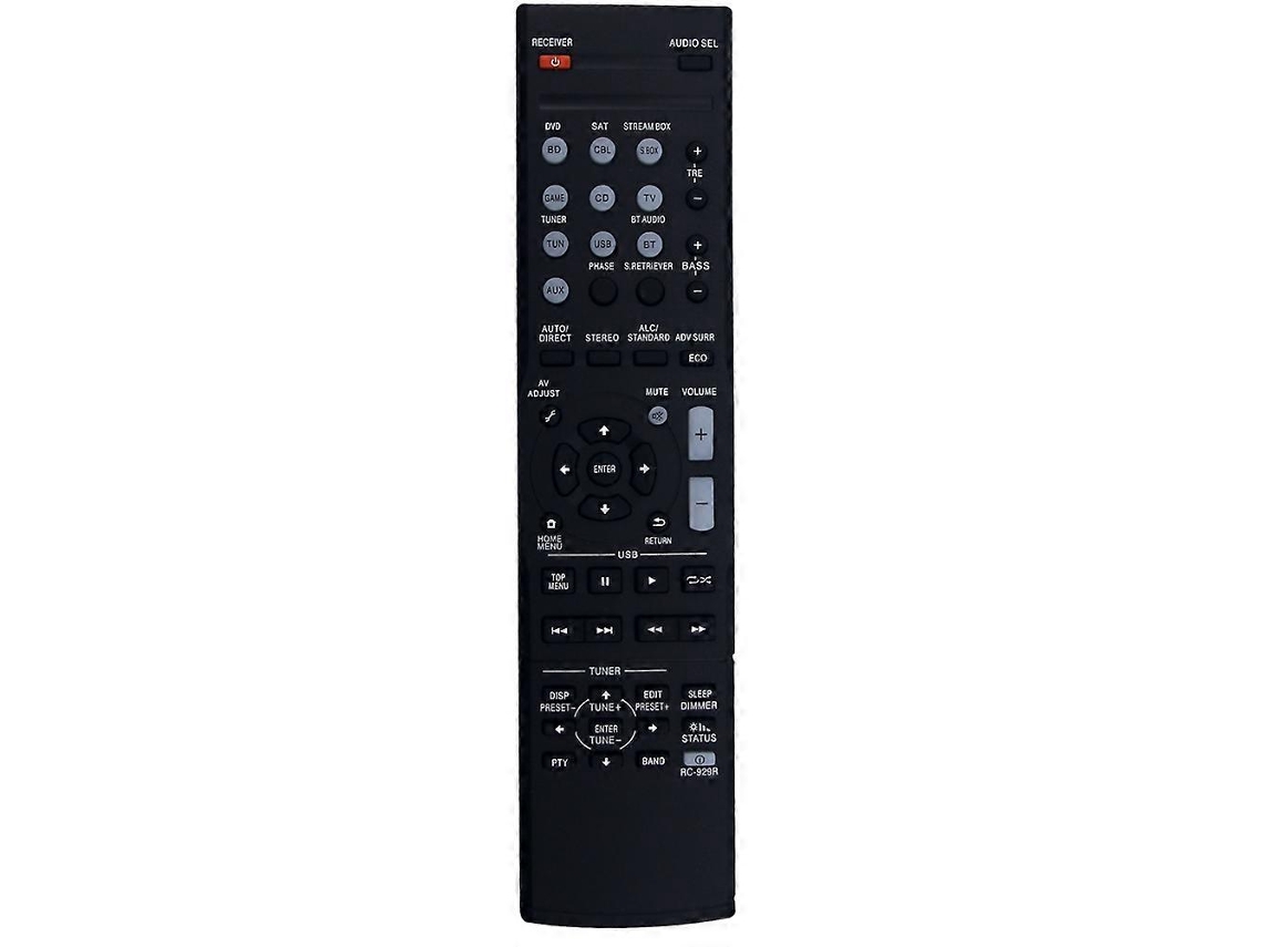Controle Remoto De Substituição Rc-929r Para Receptor Av Estéreo De Home Theater -074 Vsx-325 Vsx-531 S-12a -075