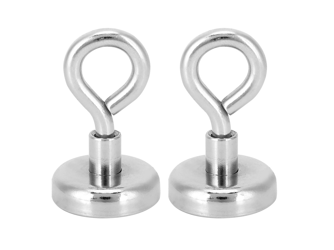 2pcs Gancho Magnético Resistente à Ferrugem | S/MARCA