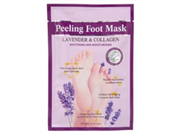 Máscara De Pies Exfoliante Con Colágeno Y Lavanda Para Eliminar Piel Muerta Y Hidratar