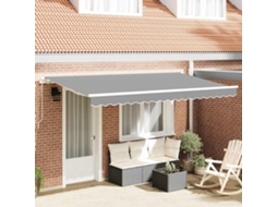 Vidaxl Estrutura De Toldo Branco 4 X 2 M Metal
