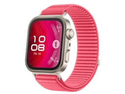 Trançada Nylon Para Huawei Fit 4 Pro/fit 3/fit 5,fecho Magsafe, Respirável Vermelho Hexinyigjly