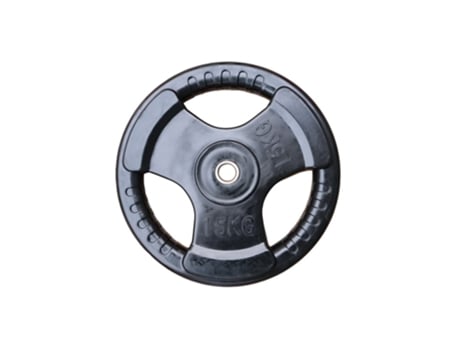 Disco de Musculação VIMAS SPORT de com grip 15 Kg 50mm
