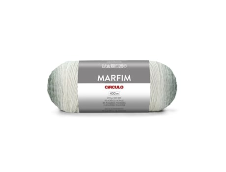 Fio De Crochet Circulo Marfim 200g Babosa 9391