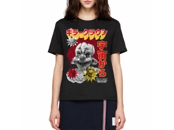 Rockinstone Killer Klowns Killer Badges Black Adult T-shirt Size:l