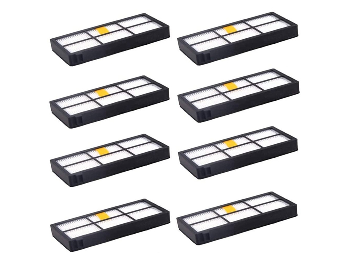 Acessório para Aspiradores IROBOT 8 pacotesde Filtros Filtro hepa i roomba 800 900 série 805 860 870