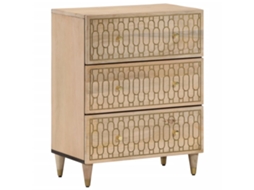 Side Cabinet, Side Cabinets Vidaxl Marrom Madeira (n/a)