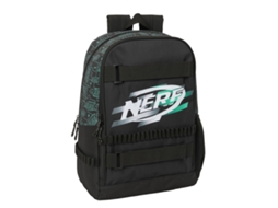 Mochila escolar Nerf Game (preta - poliéster 300d)