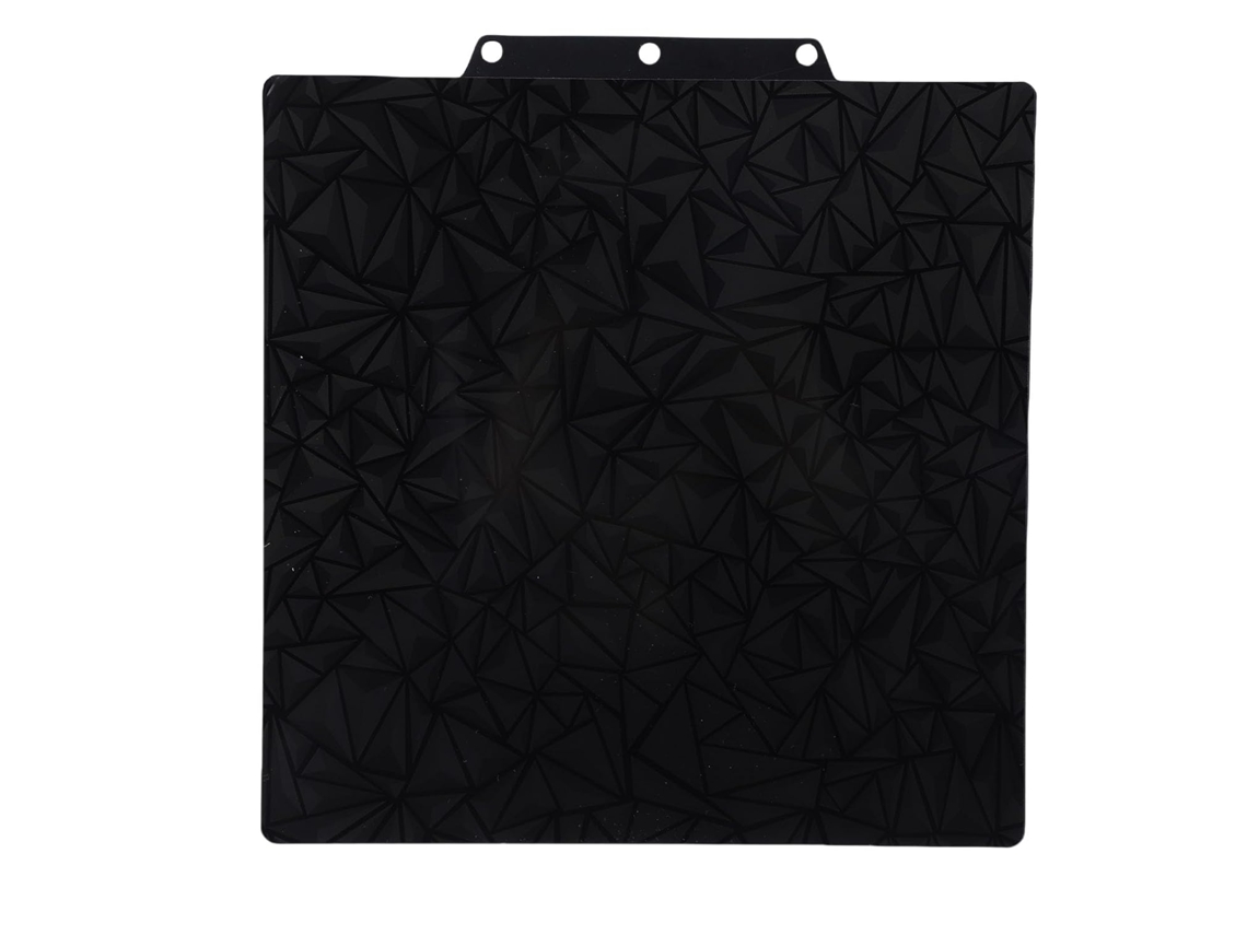 Placa De Aço Mola Peo/pet De 3 Polegadas (235 X 235 Mm), Dupla Face E De Alta Aderência