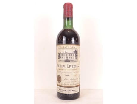 Vinho Tinto CHÂTEAU LIVERSAN 1966 (75 cl - 1 unidade)
