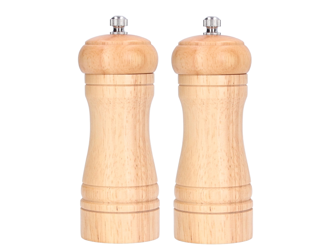 Moedor de Sal e Pimenta Madeira LAXISCREED 14.5cm