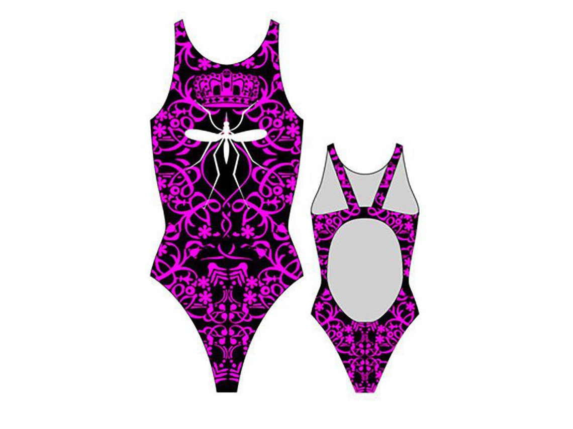 Fato de banho para Mulher TURBO Mosquitoe Pro Resist Roxo para Natação (M)
