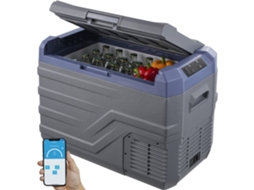 Mini Frigorífico Portátil 37l Com Compressor, Luz Led E Controlo Digital Tekmaquinas