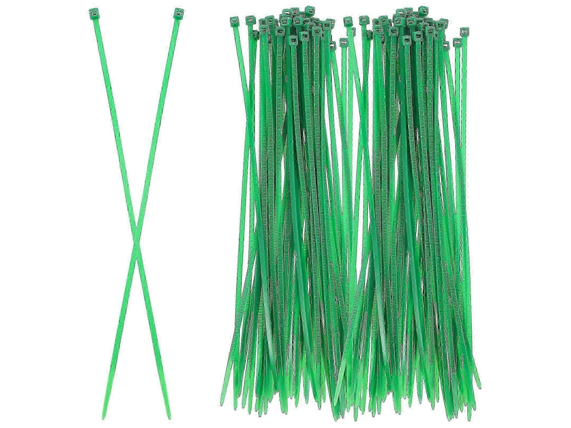 Lurelia Pistola De Abraçadeiras, 100 Peças, Verde, Autotravante