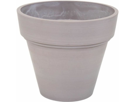 Vaso de vidro Ecostone Mega Collections (taupe reciclado)