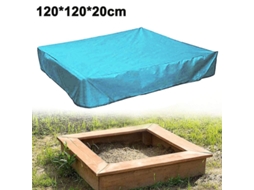 Capa Protectora Para Sandbox Quadrada Impermeável E Resistente Uv 95%
