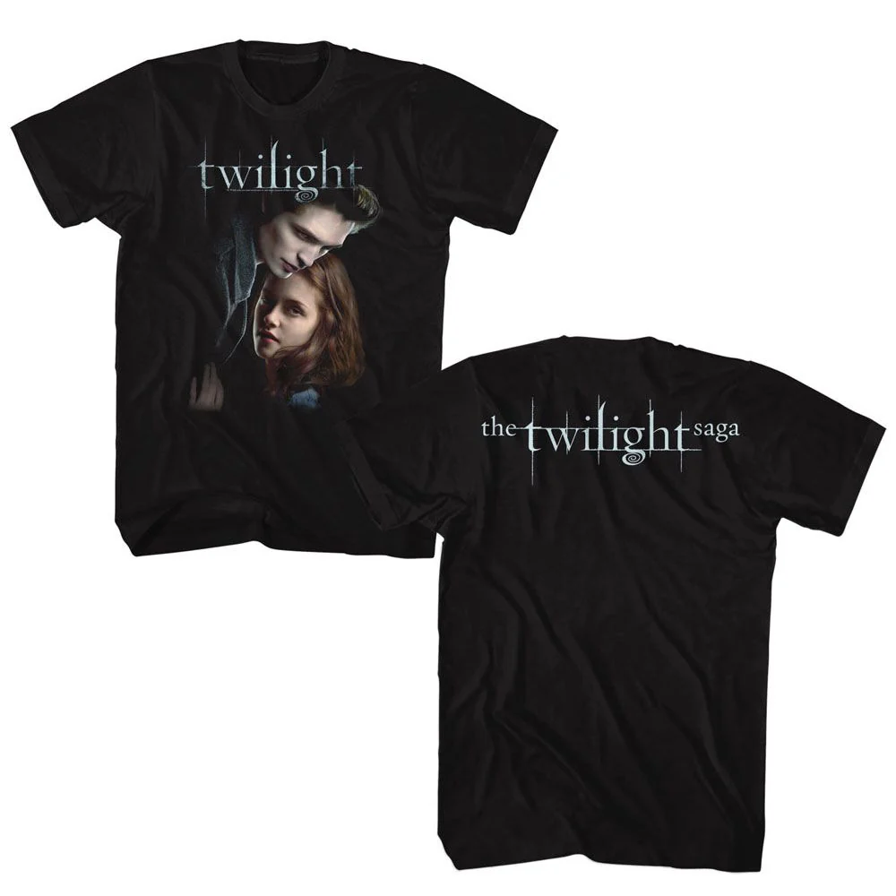 Unisex Adult T-shirt Rockinstone Twilight Poster W Logo Front And Back Print Graphicsizexxl