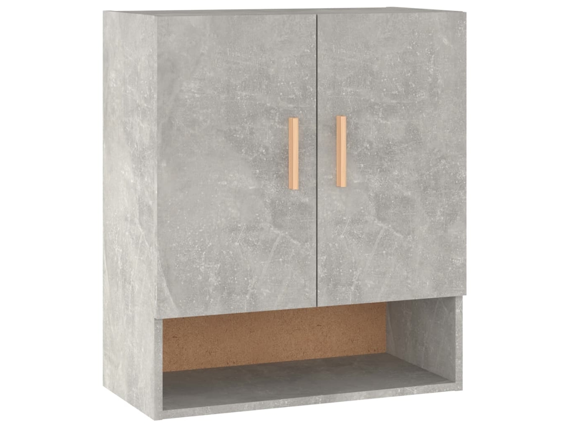 Armário de Parede MAISON EXCLUSIVE em Derivados da Madeira Cinzento Cimento (60x31x70 cm)