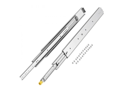 Conjunto De Guias Telescópicas Para Gavetas 812 Mm Com Rolamentos E Tranca Tekmaquinas