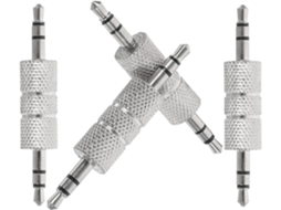 Adaptador De Áudio Portátil E Fácil De Instalar Com Conector Estéreo Macho De 3,5 Mm.