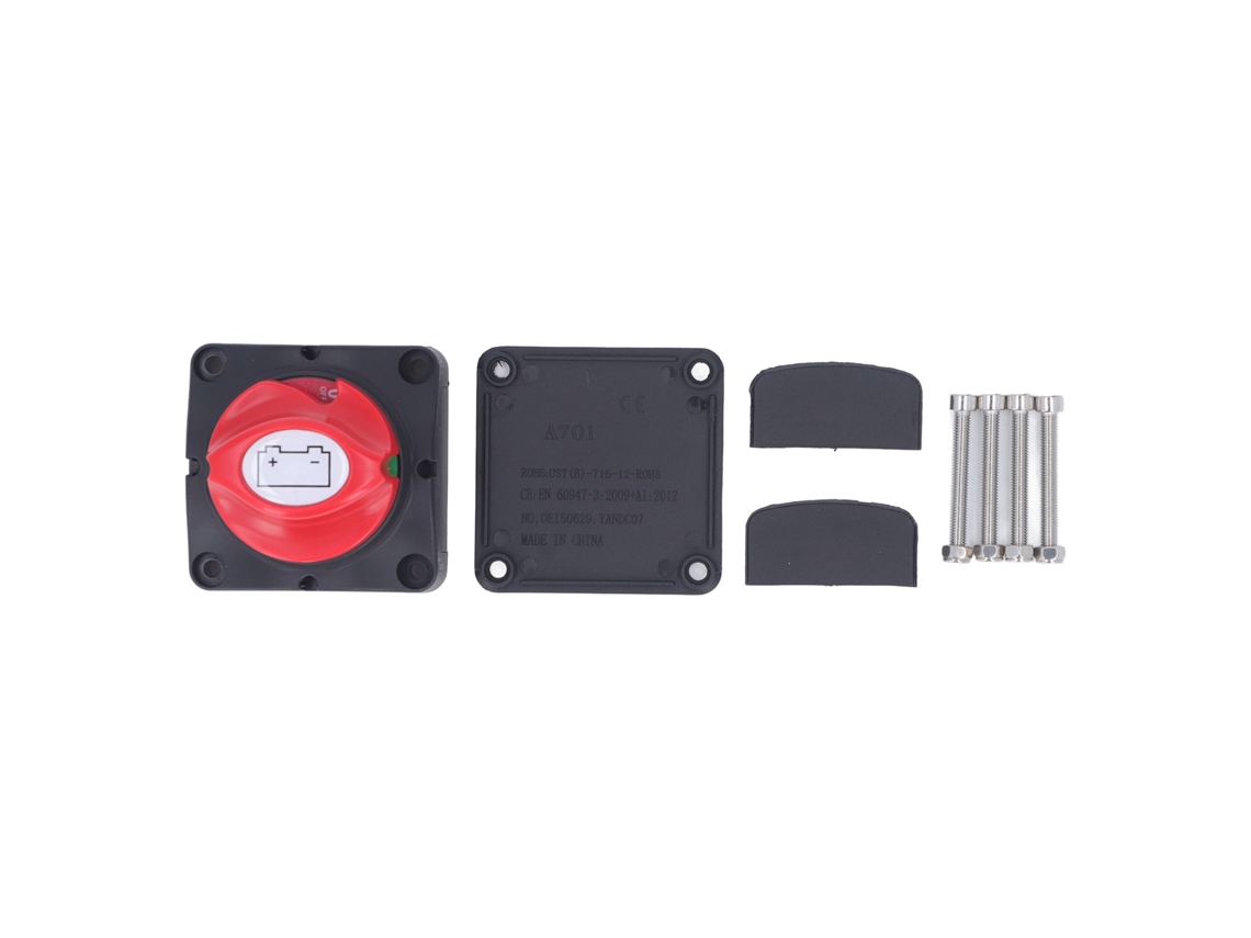 Interruptor de Desconexão de Bateria Rotativo, 48/60V, para Carro, Barco, Rv YURU