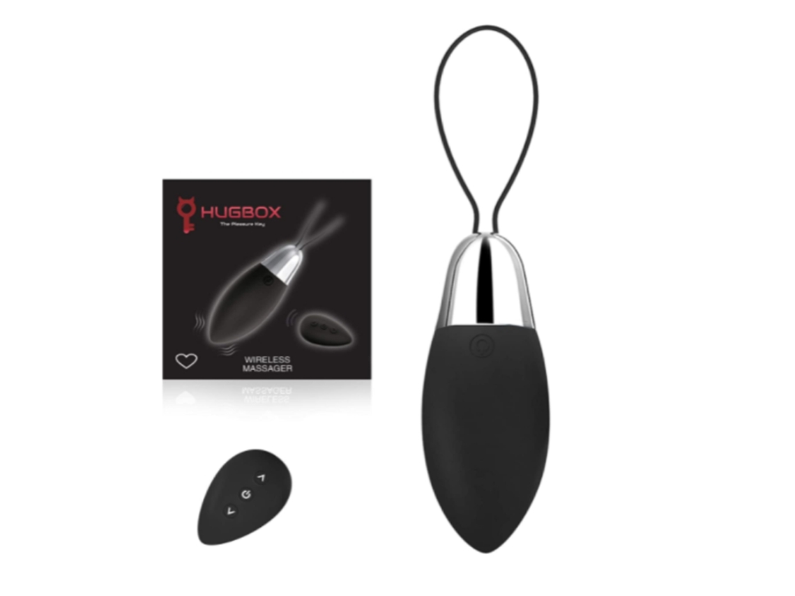 Vibrador Bestvite Controlo Remoto (preto)