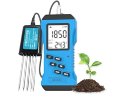 Analisador De Solo 7em 1com Sensor Umidade, Nitrogênio, Fósforo, Potássio Npk, Condutividade E Temperatura