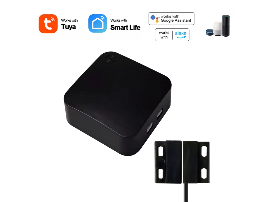 Controlador De Porta De Garagem Wifi Inteligente Laxiscreed Compatível Com Smartlife/tuya
