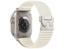 Bracelete Apple Watch Nylon Trançado Fecho Paraquedas XIAOMOYU