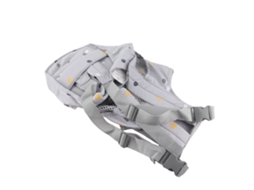 Portabebé Canguro Ergonómico Manta Tradicional Transpirable Red Griego Gris