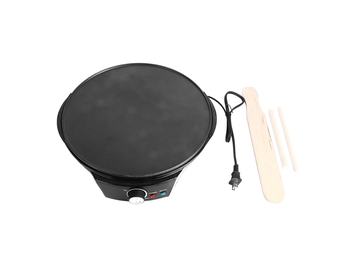 Máquina de panquecas profissional, antiaderente, aquecimento uniforme, fácil limpeza | S/MARCA