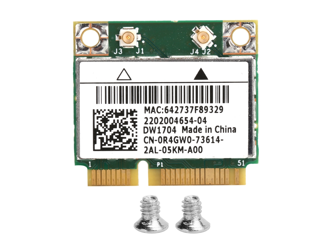 Placa De Rede Sem Fio Mini Pci-e Com Suporte Wifi E Bluetooth.