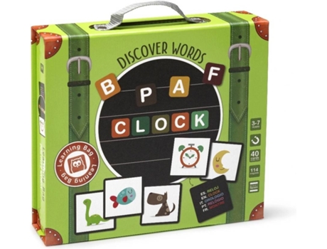 Jogo Didático  Discover Words (Idade Mínima: 3 Anos - Dificuldade: Baixo)