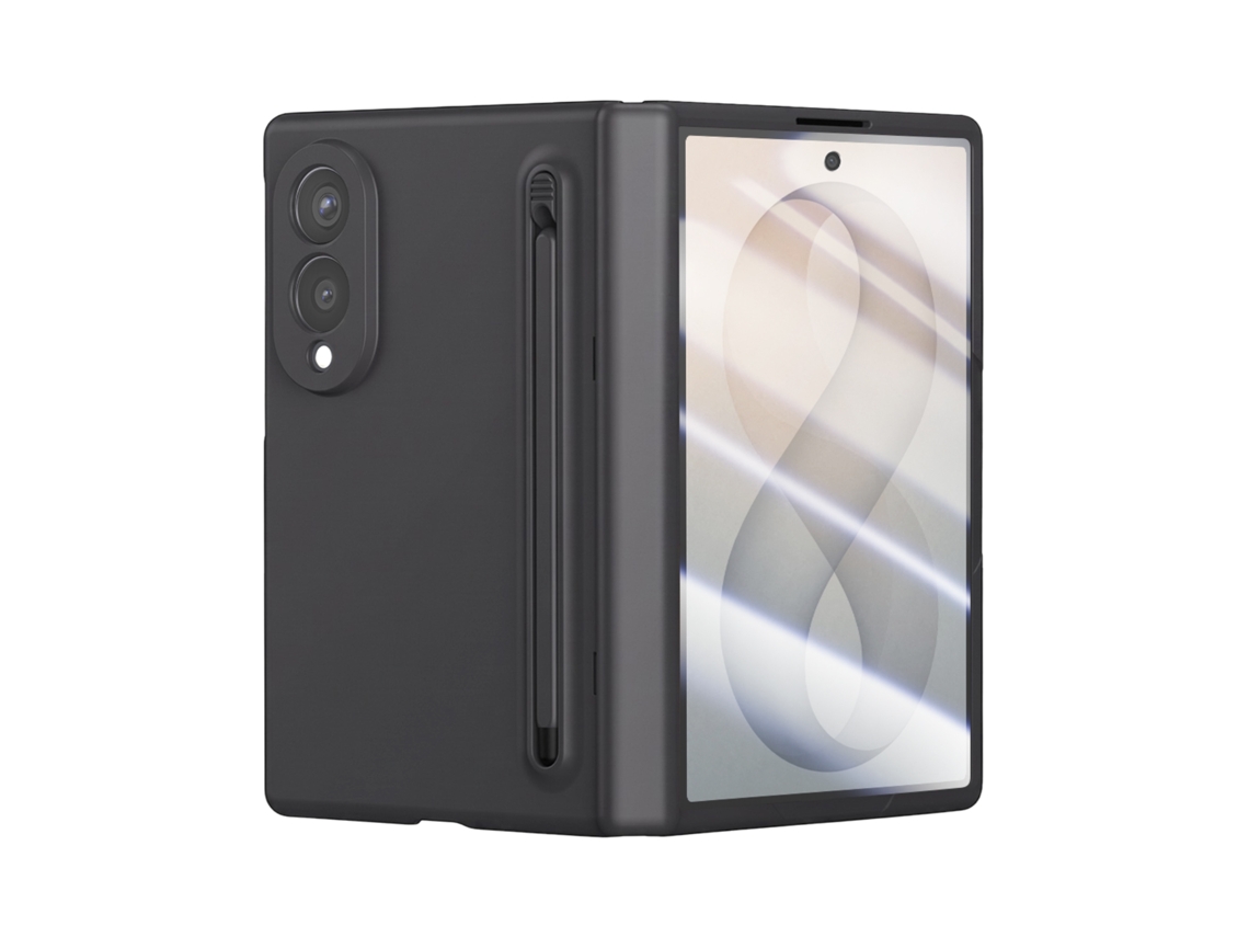 Capa Integral Para Galaxy Z Fold 8 Com Caneta Borda Elevada