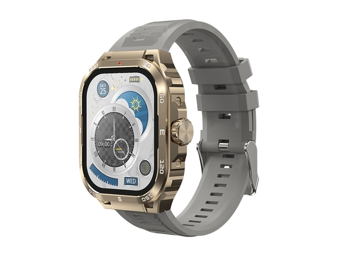 (cinza) Compete Com Smartwatches De 2,01 Polegadas E Suporta Chamadas Via Bluetooth._glo