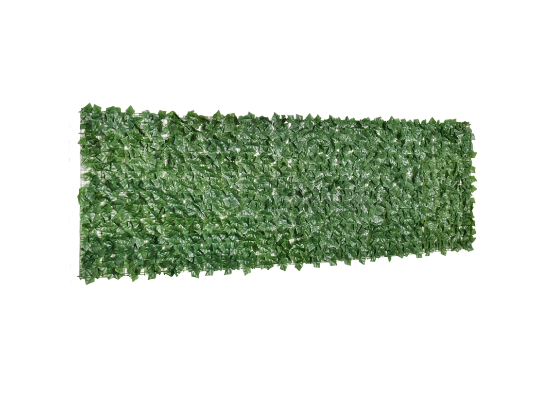 Sebe Artificial Proteção Uv 300x100cm Para Varanda E Jardim, Na Cor Verde