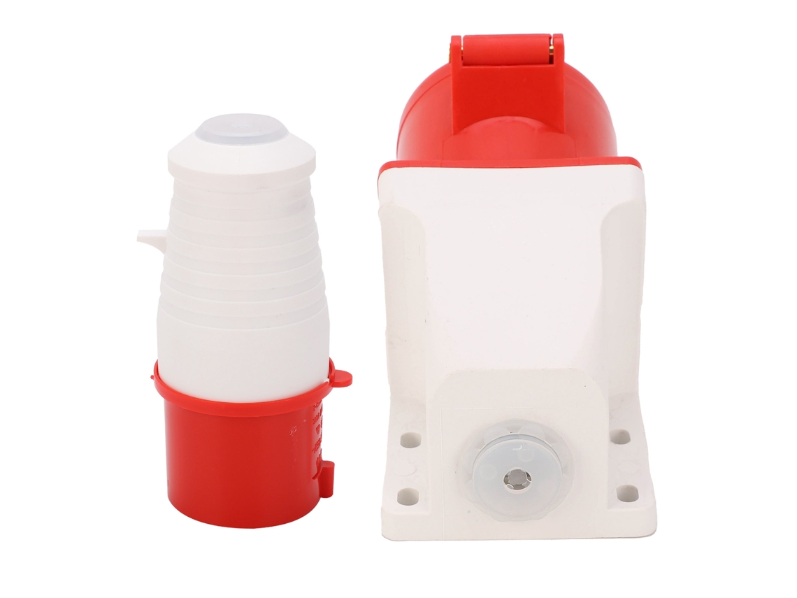 Tomada externa IP66 com interruptor, dupla BRILVIBERA