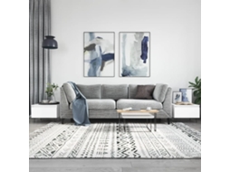 Vidaxl Mesas De Centro 2 Pcs 50x46x35 Cm Derivados De Madeira Branco