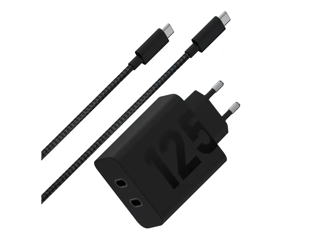 Carregador Motorola 125W Dual Port USB-C