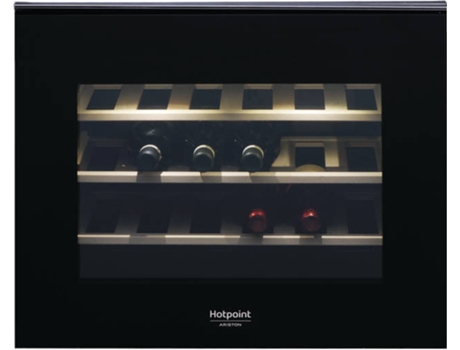 Cave de Vinho HOTPOINT HA WC512 (24 Garrafas - Preto)