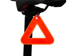Triângulo De Alta Visibilidade Para Segurança Bicicletas, Pingente Refletor De Segurança