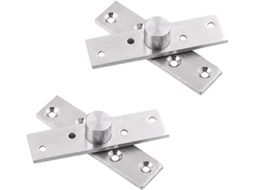Dobradiças Porta Pivotante Aço Inoxidável 360° 75x17mm 2 Unidades