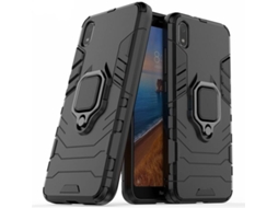 Capa Xiaomi Redmi 7A Military Defender Ring Anti-Impacto Preto