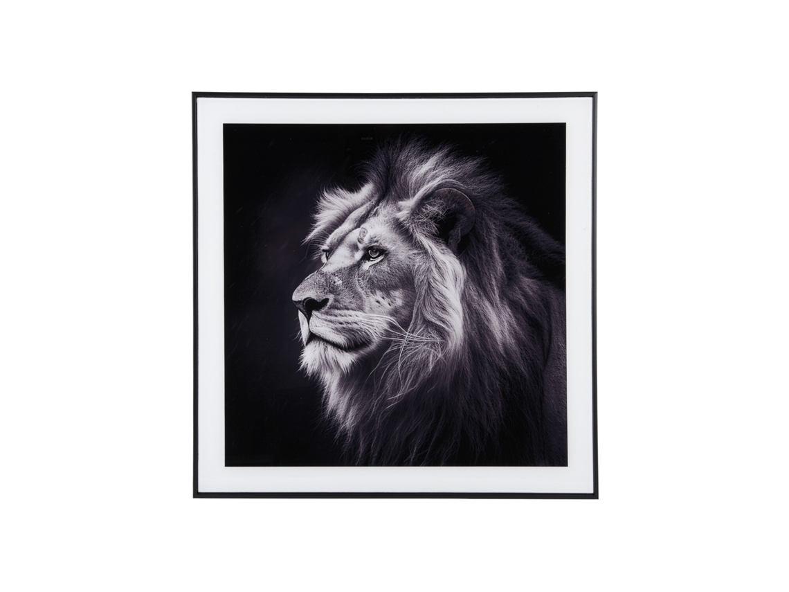 Moldura Fotográfica em Vidro PRESENT TIME Lion