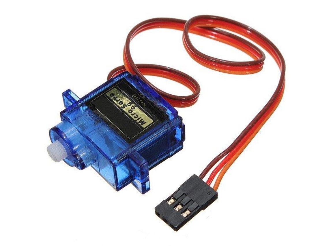 6 Unidades de Mini Servo Analógico Sg90 de 9g para Aeromodelismo e Helicóptero Rc MDUG