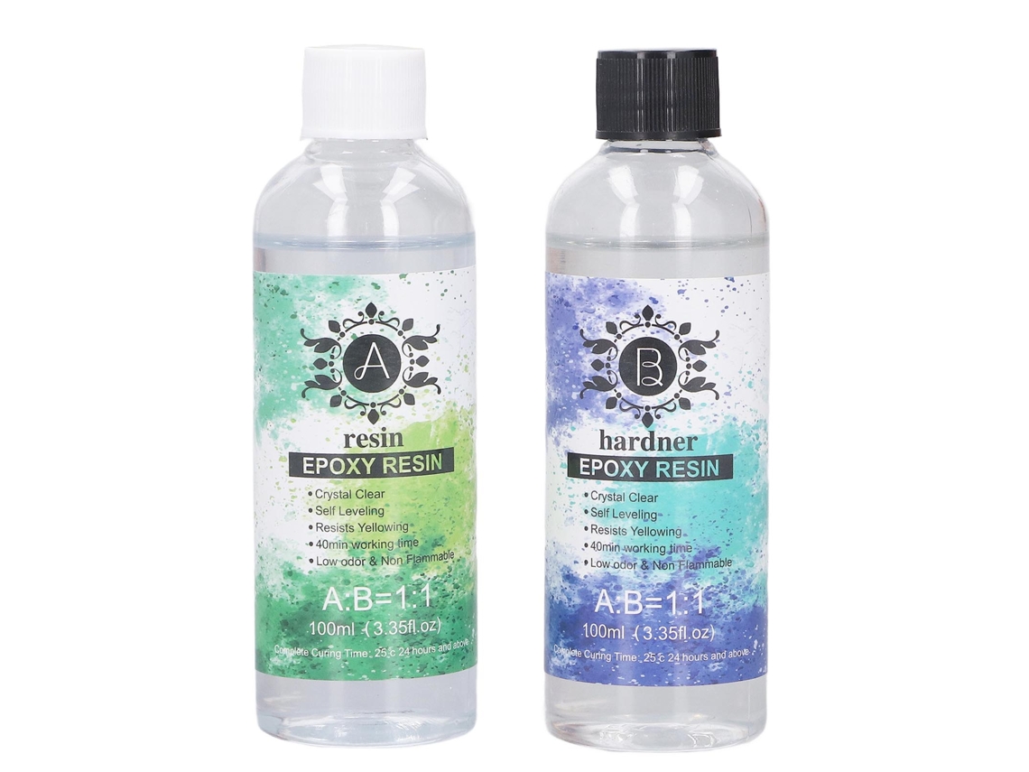 Kit De Resina Epóxi 100ml Auto Desespumante E Ecológico Sunflare