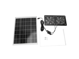 Kit Ventilador Solar Dual LAXISCREED 30w Ip65