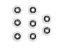 Conjunto De 8 Rodas De Repuesto Para Puerta De Ducha Com Diâmetro 19-29mm Ktg 25mm