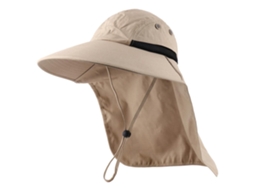 Chapéu De Sol Ao Ar Livre Com Proteção Upf 50+ Aba Larga Chapéu De Pesca Com Aba Para Pescoço